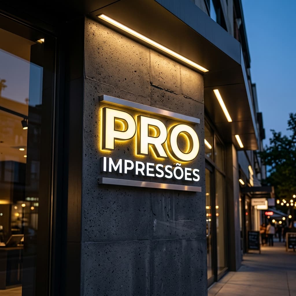 Fachada Comercial de Exemplo